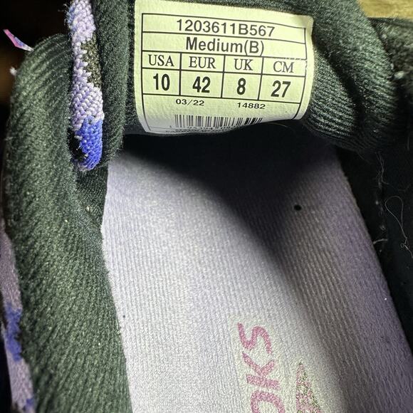 Brooks Revel 5 Purple Black Leopard Print Running Sneakers Women’s Size 10 B - Picture 8 of 8